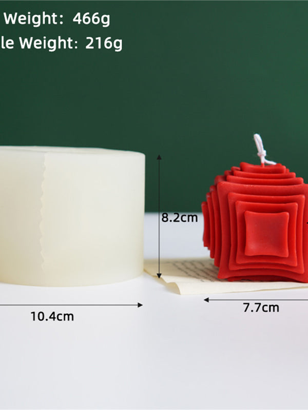 Geometric Sculptural Candle