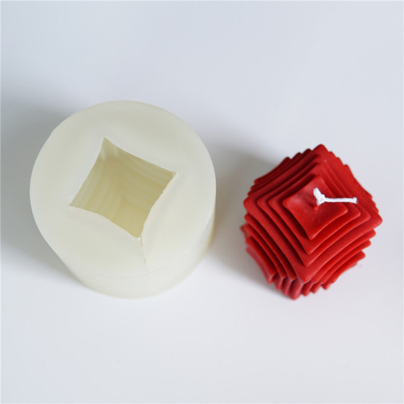 Geometric Sculptural Candle