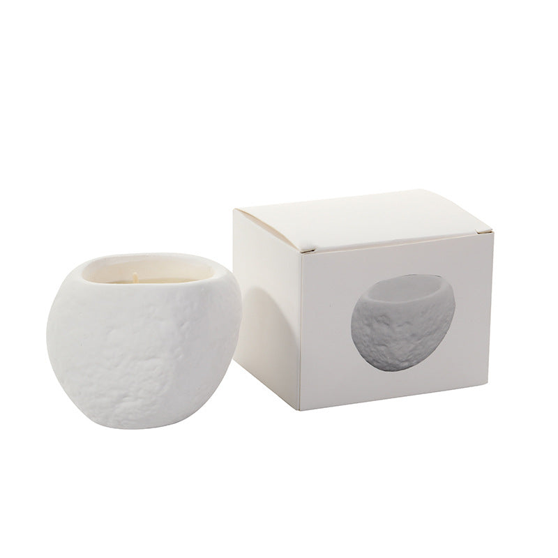 Handcrafted Soy Candle — Stone Vessel