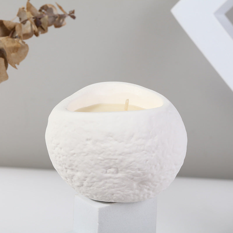 Handcrafted Soy Candle — Stone Vessel